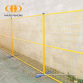 outdoor movable free standing temporary fence panel